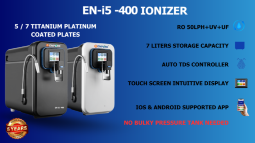ENPURE i5-400 Titanium (5 TITANIUM PLATES) - Image 3